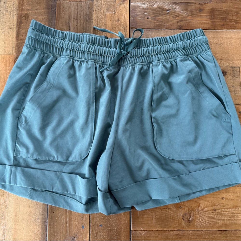 Avia Teal Elastic Waist Shorts